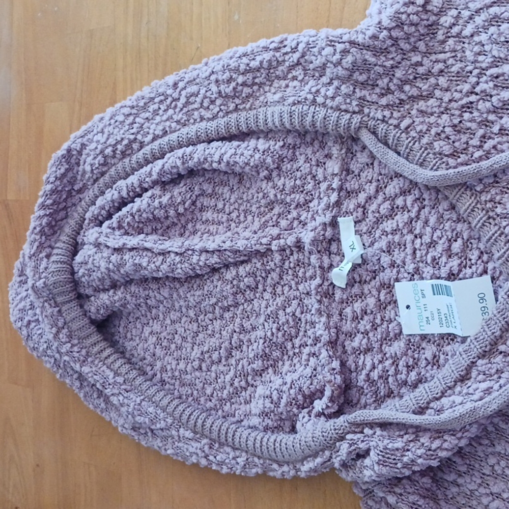 Sweater with hood